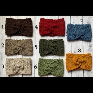 Crochet 100% handmade headbands